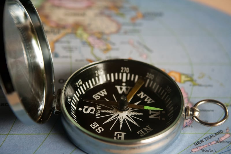 Compass for navigation